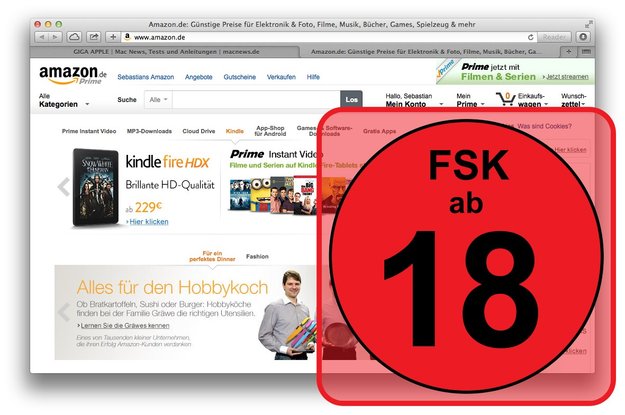 Amazon Instant Video ohne wirksamen FSK-Schutz