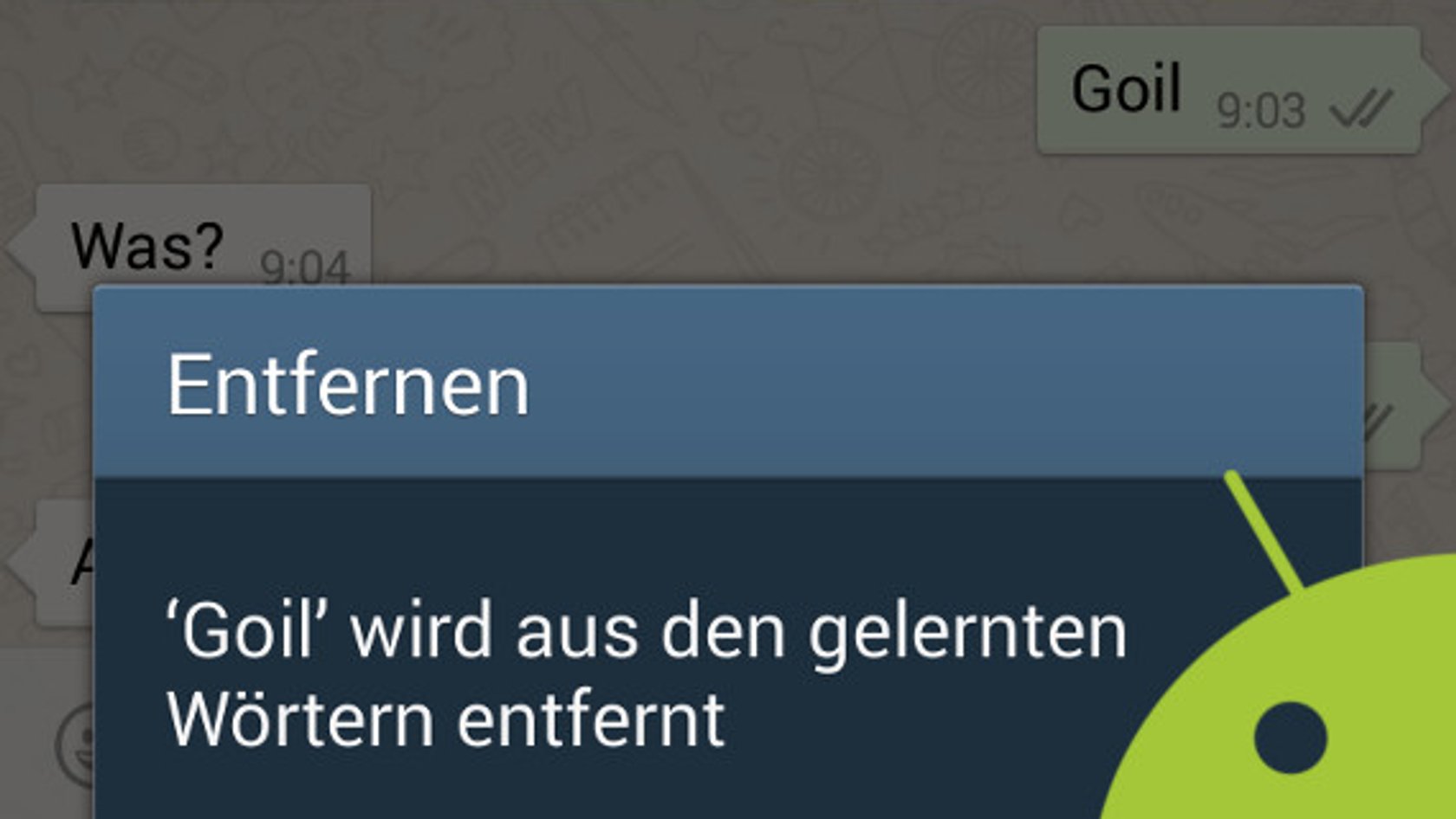 Android Gelernte Wörter löschen Wenn das Handy mehr Fehler macht als ihr