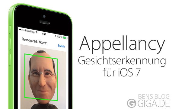 Appellancy: iPhone entsperren mit Gesichtserkennung für iOS 7