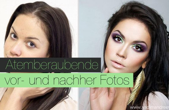 Atemberaubende vor- und nachher Fotos