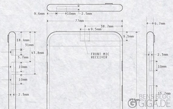 iPhone 6 Baupläne aufgetaucht, zeigen neues Design - und zwei Modelle