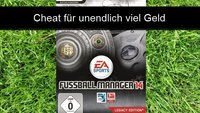 Fussball Manager 14: Cheat für unendlich viel Geld