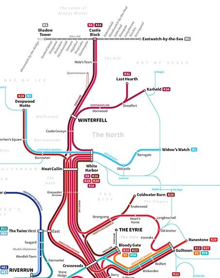 game of thrones - landkarte als u-bahn-plan