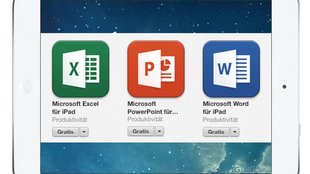 Microsoft Office für iPad und iPhone ohne Abo nutzbar