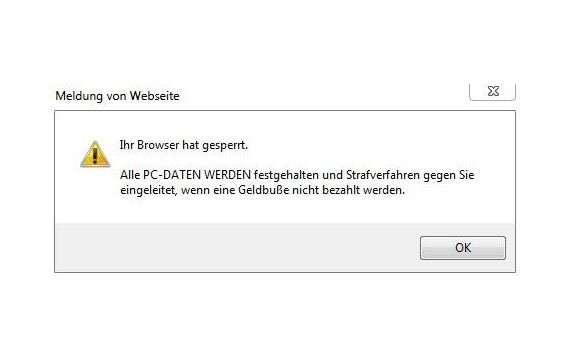 "Ihr Browser hat gesperrt": Das kann man gegen den Virus tun