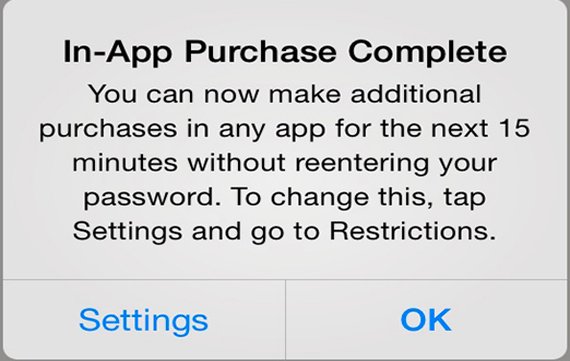 Apple gibt in iOS 7.1 Hinweis zu in-App-Käufen