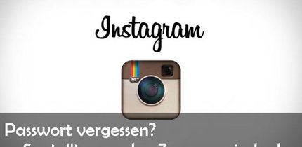 Instagram Passwort vergessen: So gibt es wieder Zugang