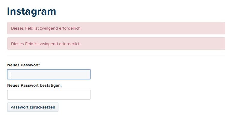 Passwort Instagram Vergessen Passwort Instagram Vergessen