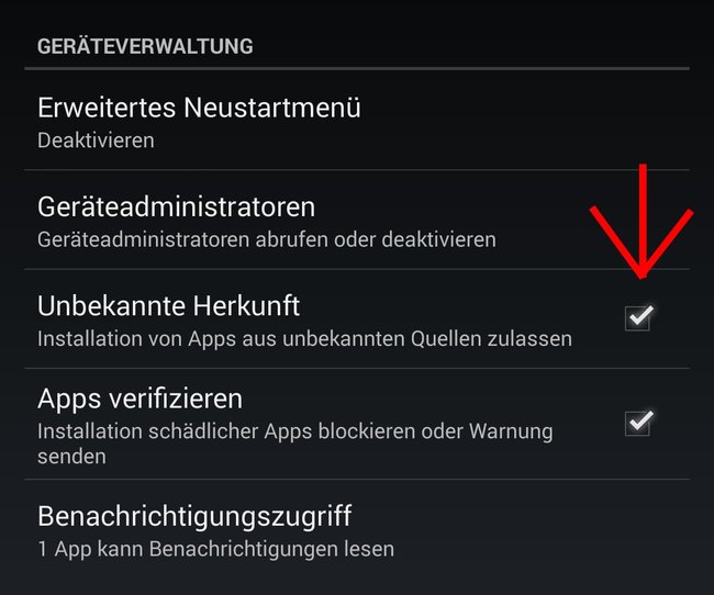 installation-Applikation-unbekannter-herkunft-APK