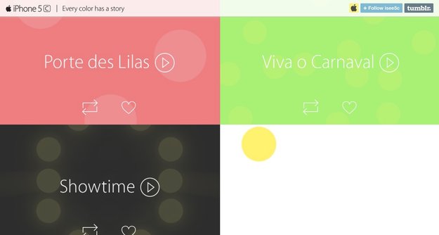 Apple bewirbt iPhone 5c bei Tumblr