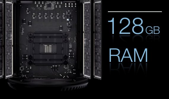Mac Pro 2013 Arbeitsspeicher: Aufrüsten mit bis zu 128 GB RAM