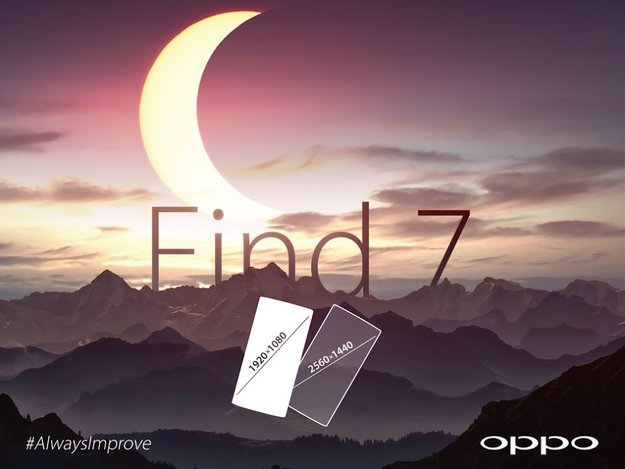 OPPO Find 7: Zwei Modelle mit WQHD- & Full HD-Screen bestätigt