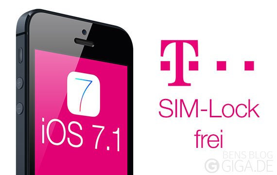 Telekom: iOS 7.1 entfernt SIM-Locks bei allen iPhones von Bestandskunden