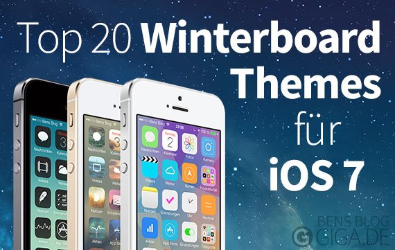 Top 20 Winterboard Themes für iOS 7 in Cydia