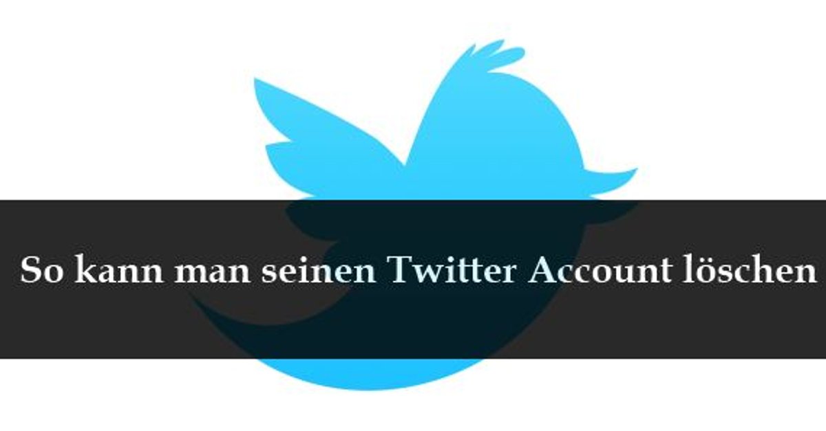 twitter account löschen handy