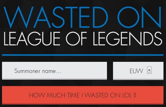 wasted on lol