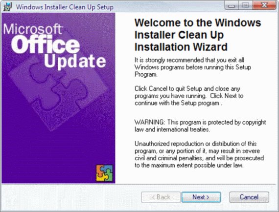 download windows installer cleanup windows 10