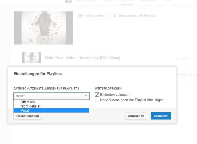 youtube-playlist-erstellen-einstellungen