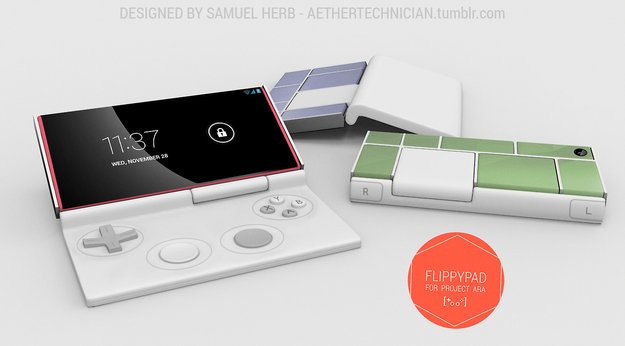 Project Ara: Interessantes Konzept zeigt Handheld-Konsolen-Modul