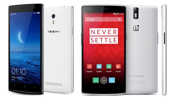 OnePlus One vs. Oppo Find 7: Technische Daten im Vergleich