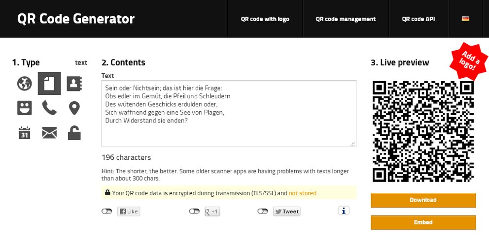 Qr Code Erstellen Kostenlos Online Oder Mit App