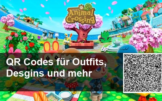 QR Codes für Animal Crossing: New Leaf – Outfits, Designs und Kleider