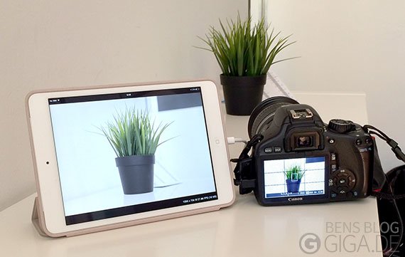 DSLR Controller: iPad als Kontrollmonitor für DSLRs