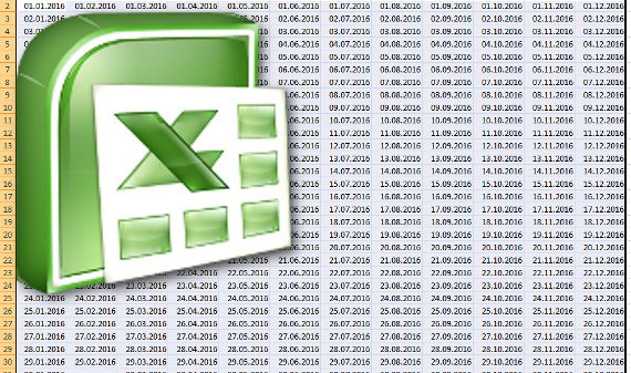 Jahreskalender in Excel erstellen: Mit wenigen Klicks zum Kalender