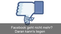 Facebook lädt nicht – Ursachen und Lösungen