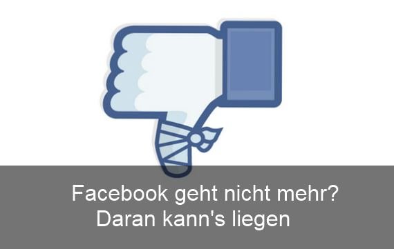 Facebook lädt nicht – Ursachen und Lösungen