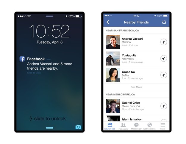Nearby Friends: Facebook bietet plattformübergreifende Alternative zu "Meine Freunde suchen"
