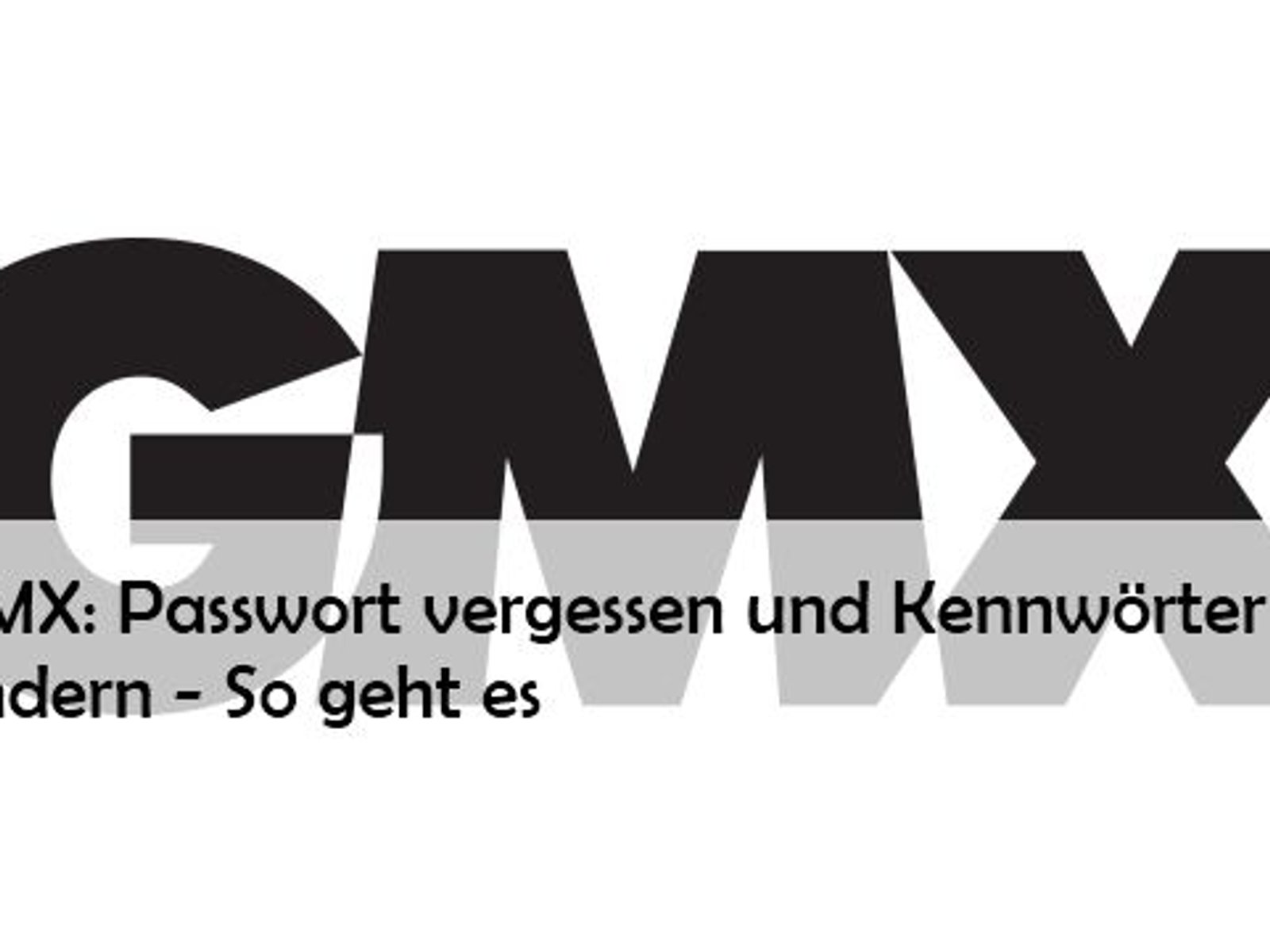 Gmx login probleme passwort