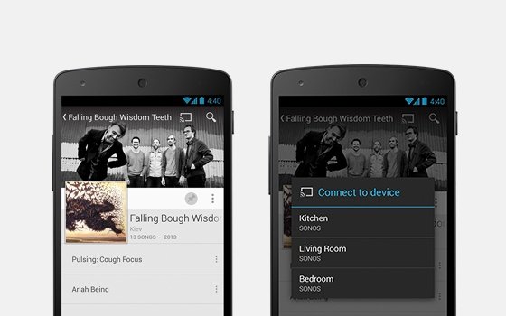 Google Play Music: Ab sofort mit Sonos-Unterstützung