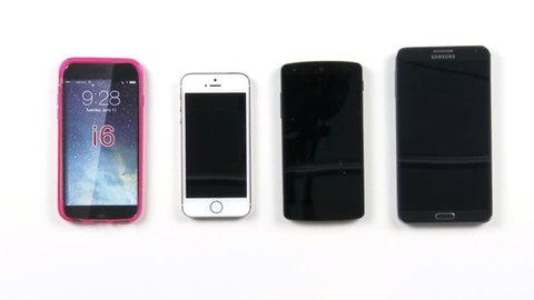 Iphone 6 Grossenvergleich Mit Iphone 5s Und Android Smartphones