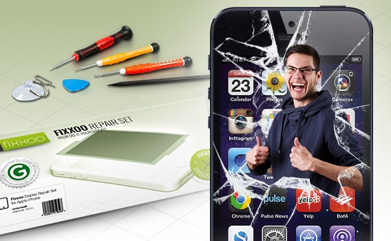 iPhone kaputt? Das hilft: iPhone-Reparaturset von GIGA und Fixxoo