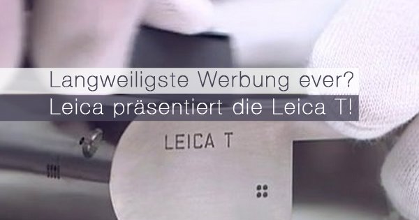 Langweiligste Werbung ever?
