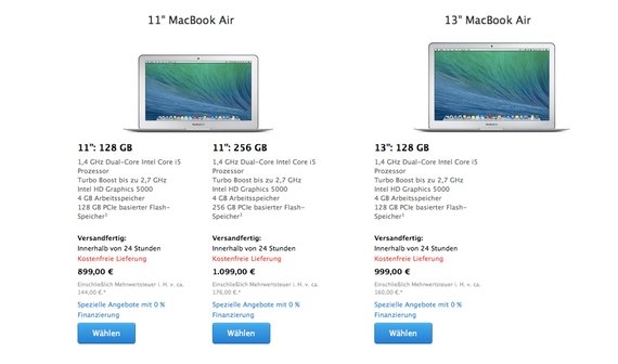 MacBook Air: Neue und günstigere Modelle