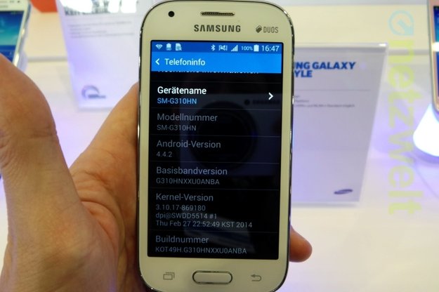 Samsung Galaxy Ace Style: Einsteiger-Smartphone mit neuester TouchWiz-Oberfläche und Android 4.4 gesichtet