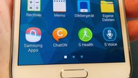 Samsung Galaxy: Hauseigene Apps wie ChatON, S Memo und S Voice werden kaum genutzt