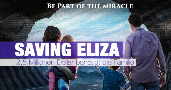 Saving Eliza: Ein Fotograf versucht das Leben der Kleinen zu retten