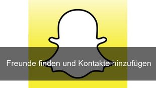 Hier kann man Snapchat Kontakte finden und Freunde hinzufügen