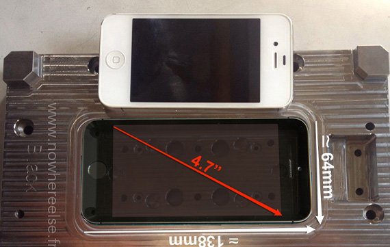 iPhone 6: Neues Foto deutet auf 4,7-Zoll-Display