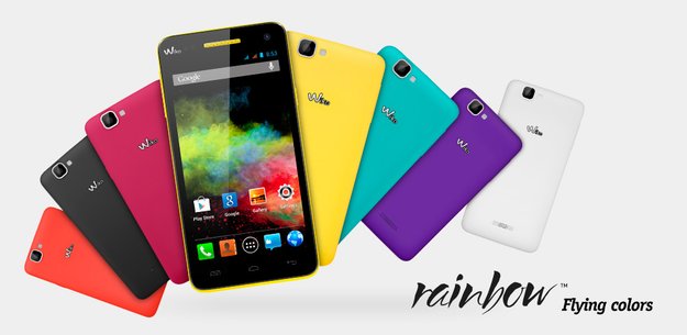 Wiko Rainbow: Farbenfrohes 159 Euro-Smartphone mit HD-Display und Quad Core-Chip vorgestellt