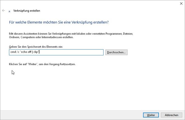 windows-zwischenablage-leeren-link