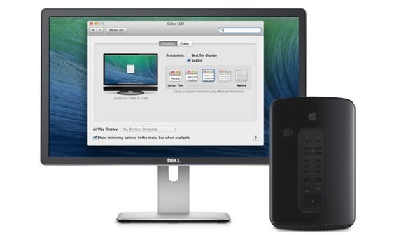 4K-Displays mit OS X 10.9.3 im Test