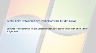 Fehler beim Installieren der Treibersoftware für das Gerät - Troubleshoot