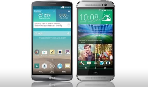 LG G3 vs. HTC One (2014): Die Geräte im Vergleich