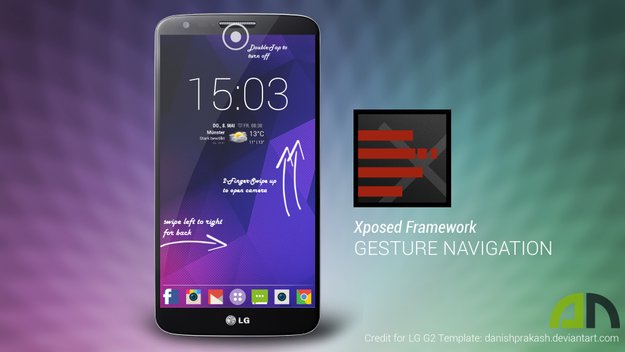 Gesture Navigation: Xposed-Modul macht mit Wischgesten Software-Buttons überflüssig
