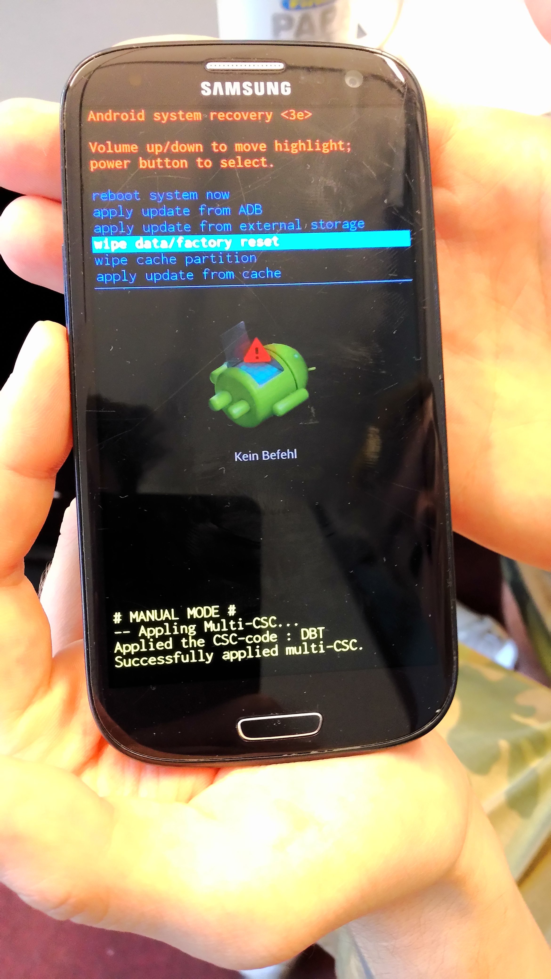 Handy auf Werkseinstellungen zurücksetzen (Android Factory Reset