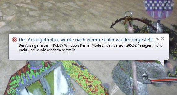 Der Anzeigetreiber wurde nach einem Fehler wiederhergestellt - Lösungen
